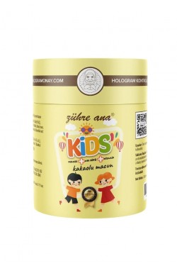 Zühre Ana Kids Çocuklar Için Özel - Arı Sütü, Pekmez, Bal Ve Vitamin Katkılı Kakaolu Macun 240 ml