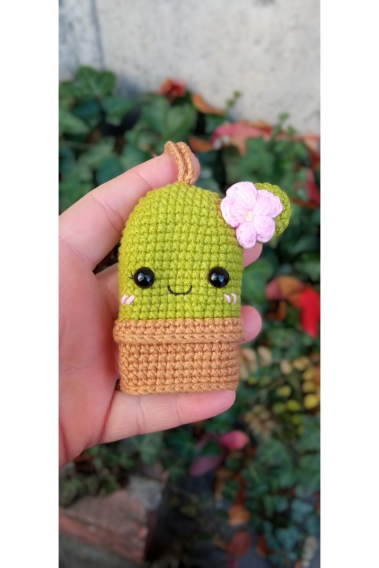 Mme Arife Amigurumi Handcrafted Key Holder