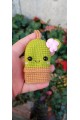 Mme Arife Amigurumi Handcrafted Key Holder