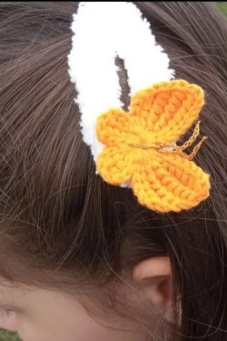 Arife Hanım Amigurumi Craftsman Butterfly Buckle (The price is for 2 pieces.)