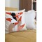 Arife Hanım Punch Handcrafted Colorful Ducks Figured Design Pillow Case (special design) 100% Coton yarn is used.