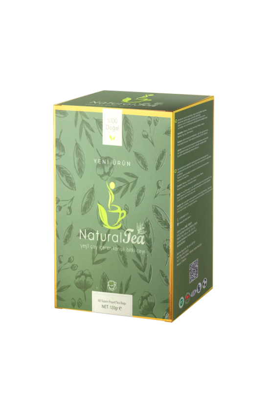 Natural Tea 60 Strained Bags/Tea Bags